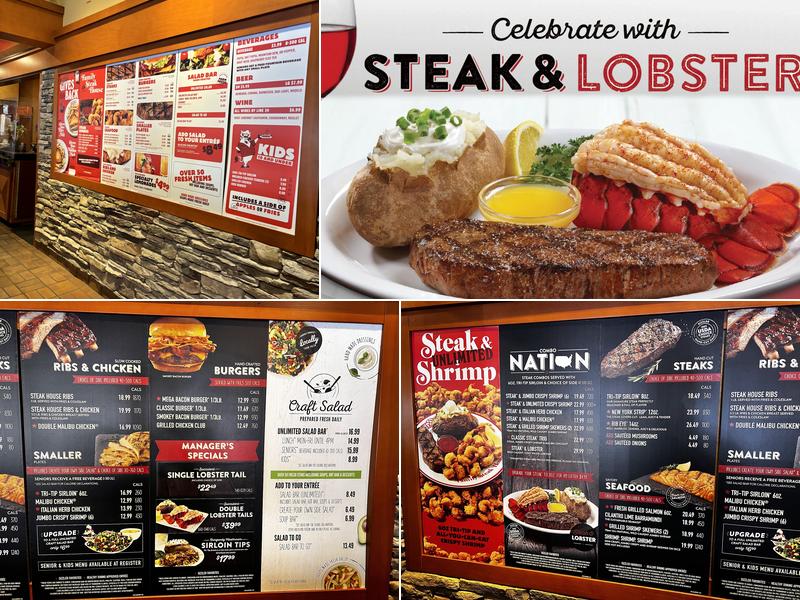 Sizzler Menu