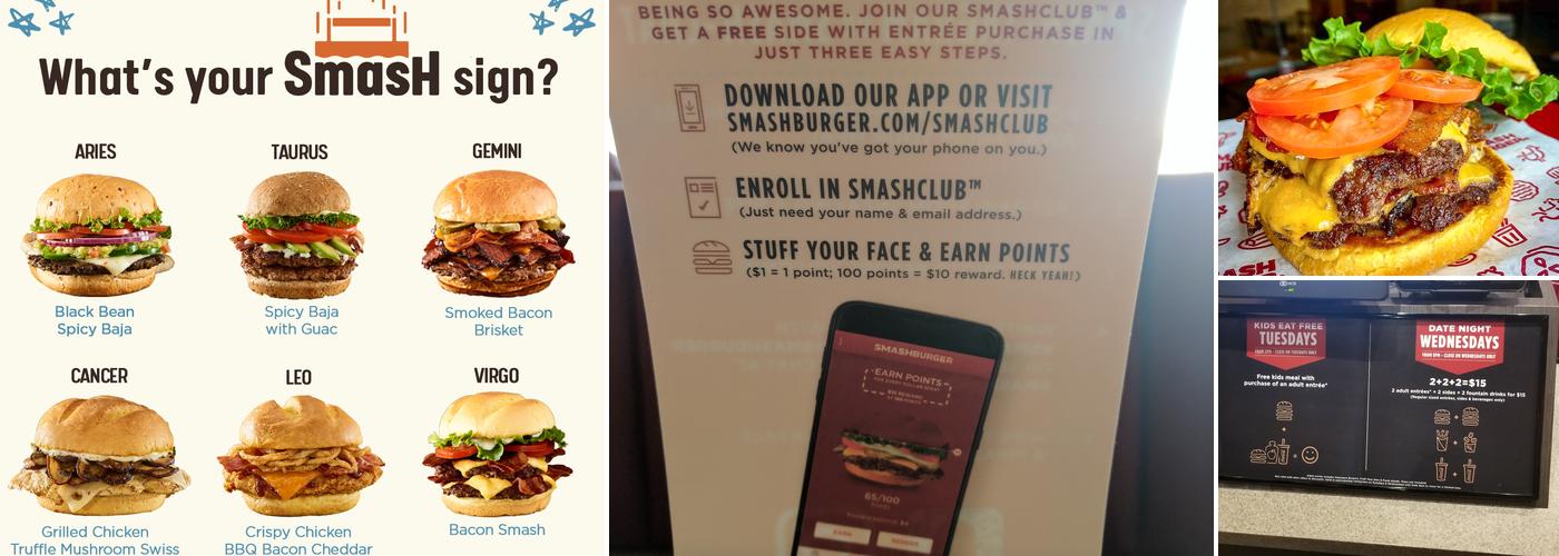 Smashburger Menu