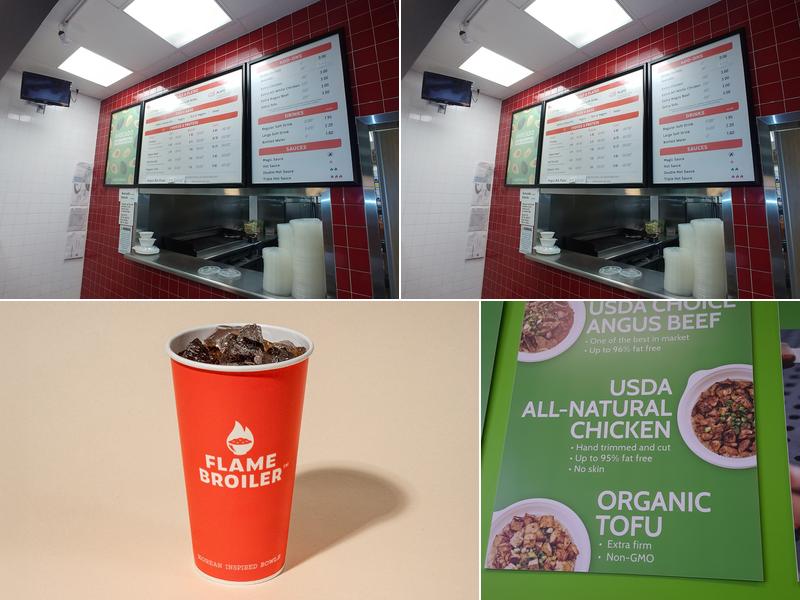 Flame Broiler Menu