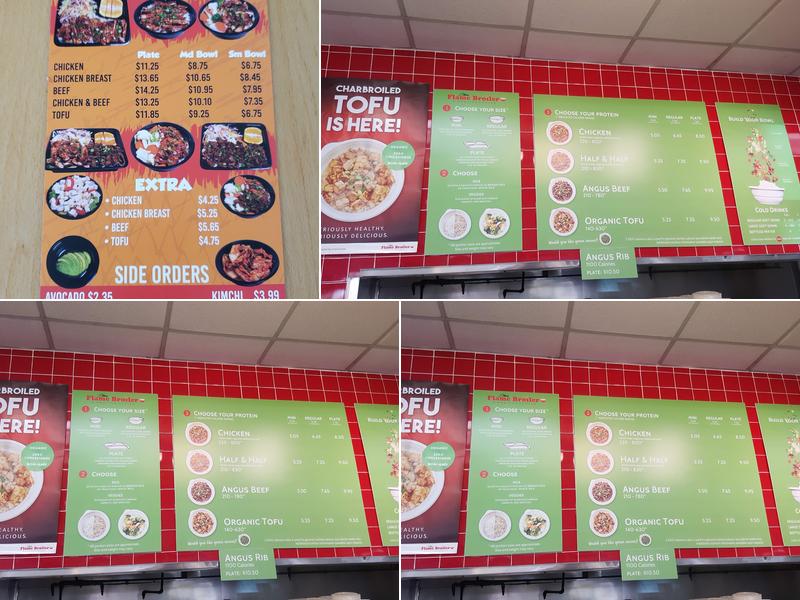 The Flame house Menu