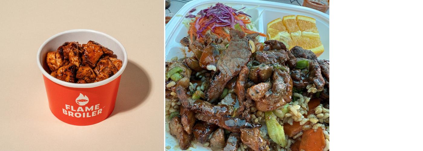 Flame Broiler Menu