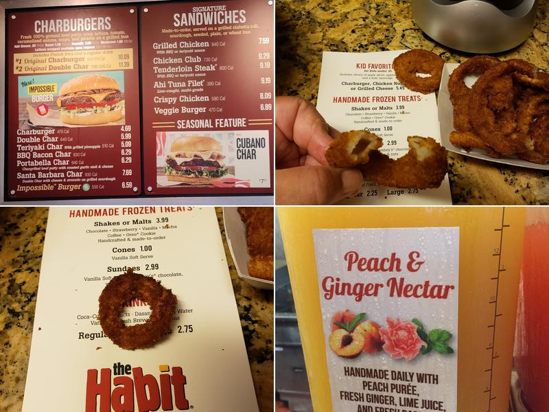 Habit Burger & Grill Menu