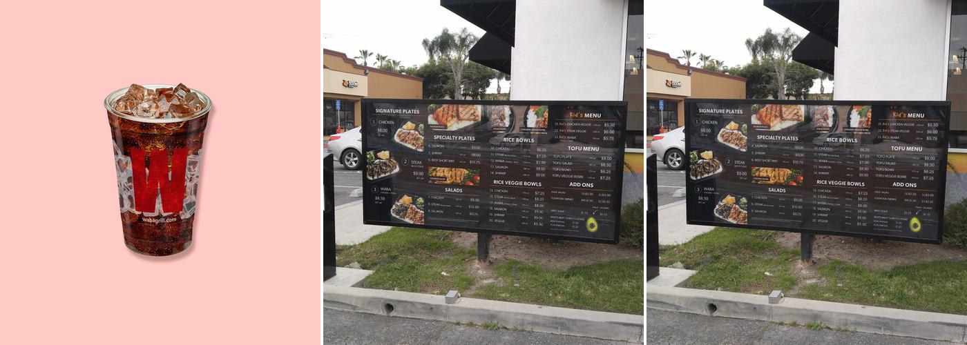 WaBa Grill Menu