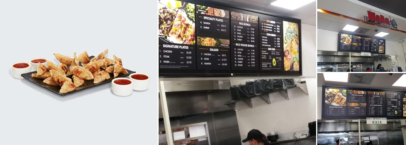 WaBa Grill Menu