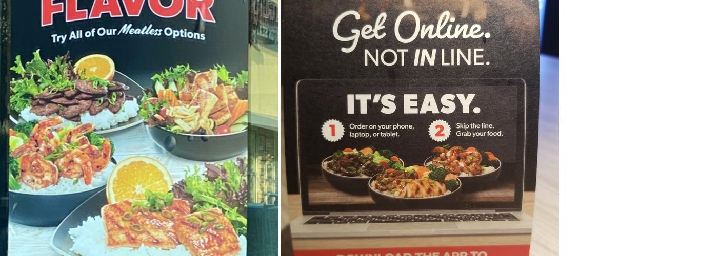 WaBa Grill Menu