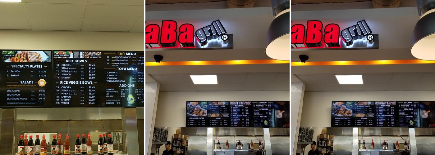 WaBa Grill Menu
