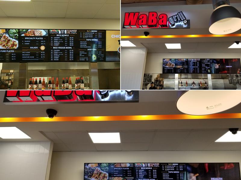 WaBa Grill Menu