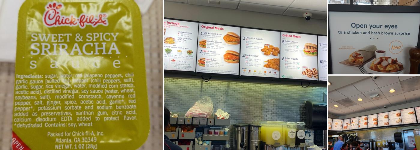 Chick-fil-A Menu