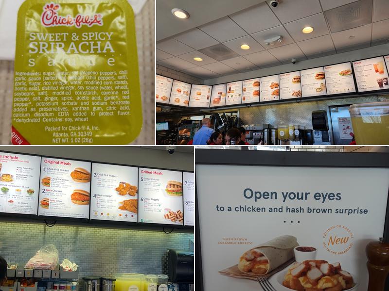 Chick-fil-A Menu