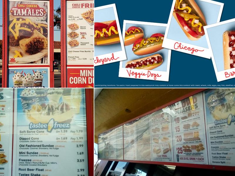 Wienerschnitzel Menu