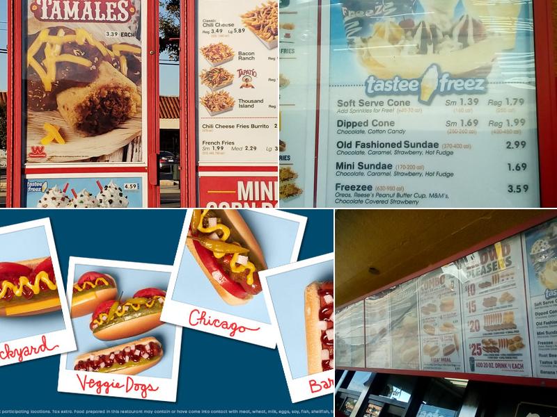 Wienerschnitzel Menu