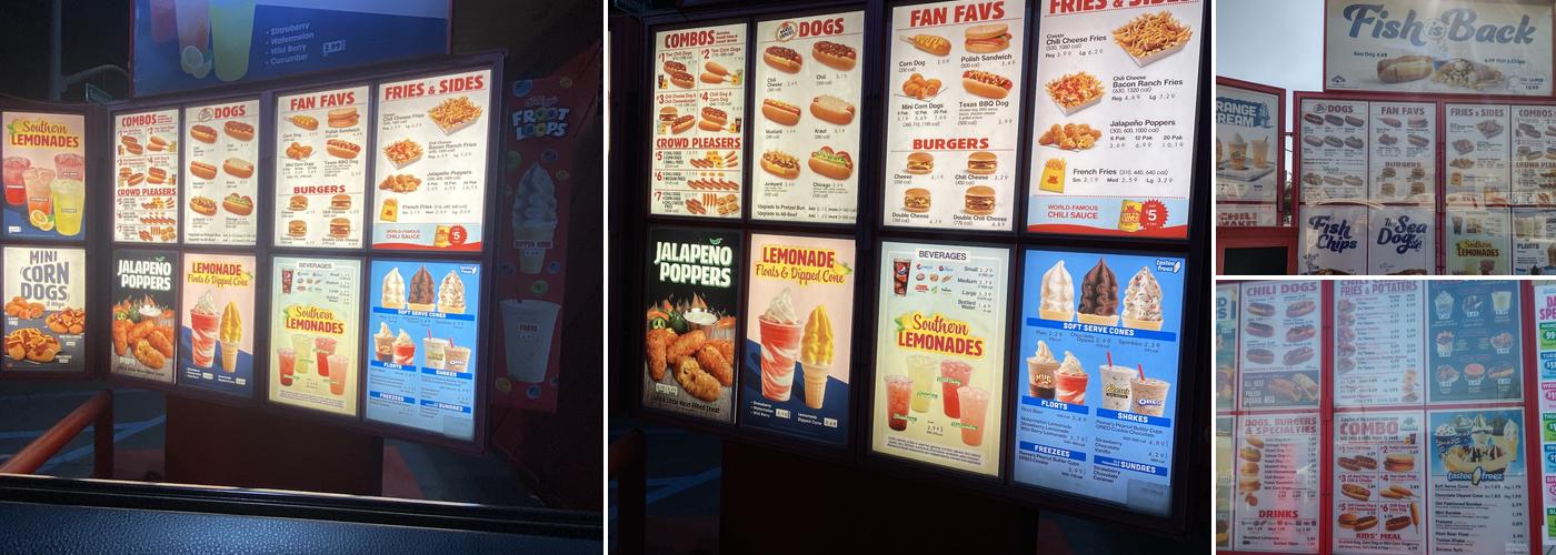 Wienerschnitzel Menu