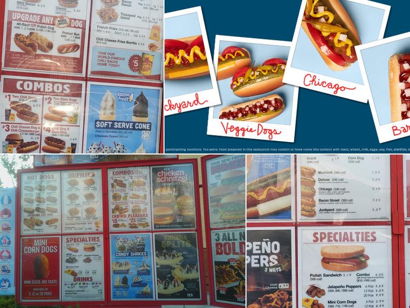 Wienerschnitzel Menu