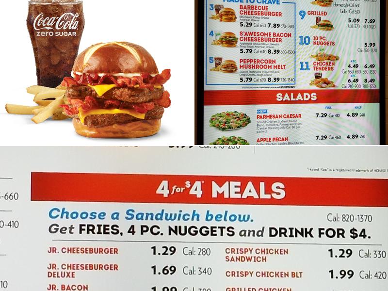 Wendy's Menu