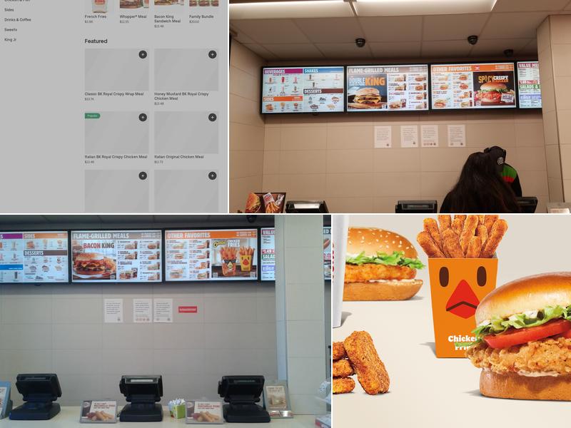 Burger King Menu