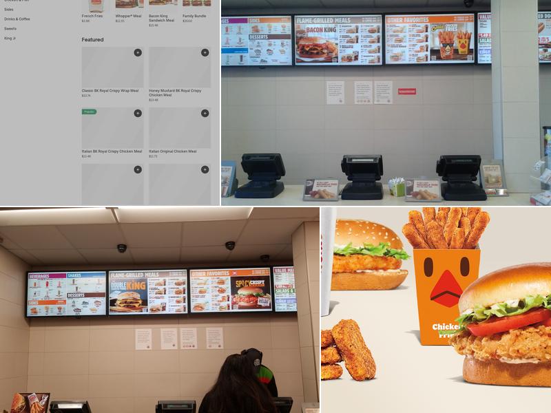 Burger King Menu