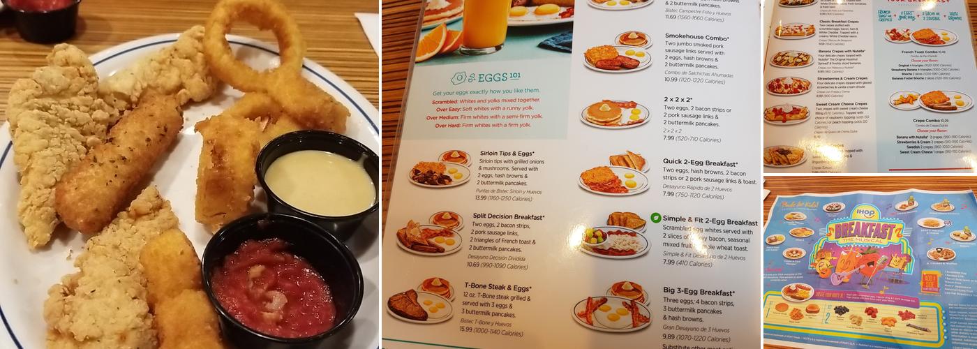 IHOP Menu