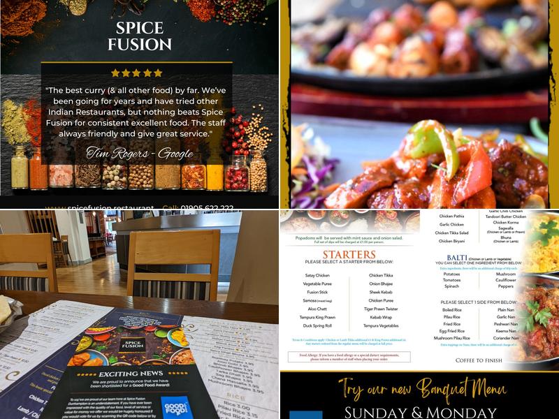 Spice Fusion Wine Bar & Restaurant Menu