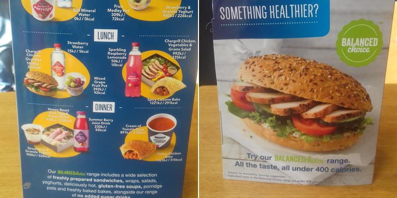 Greggs Menu