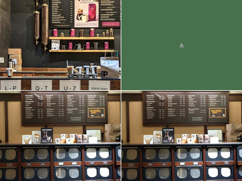 Peet's Coffee Menu