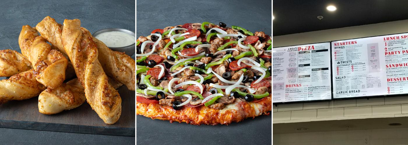 Round Table Pizza Menu