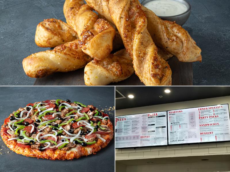 Round Table Pizza Menu