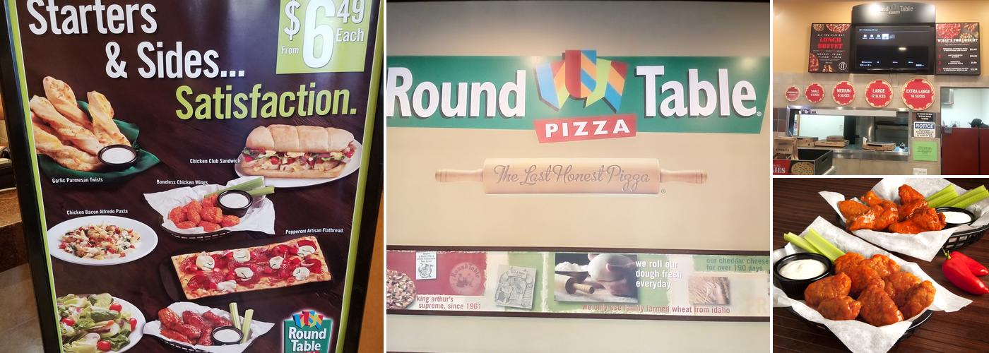 Round Table Pizza Menu