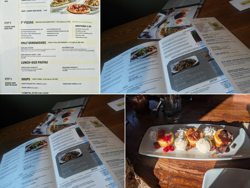 California Pizza Kitchen at River Walk Menu