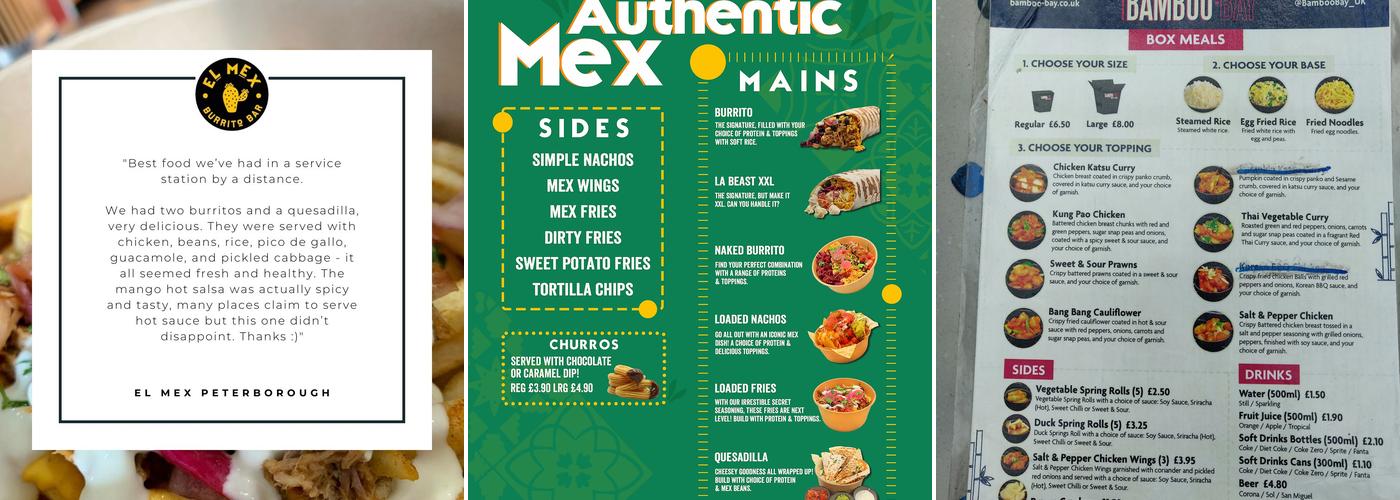 El Mexicana Menu