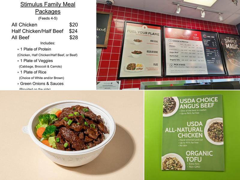 Flame Broiler Menu