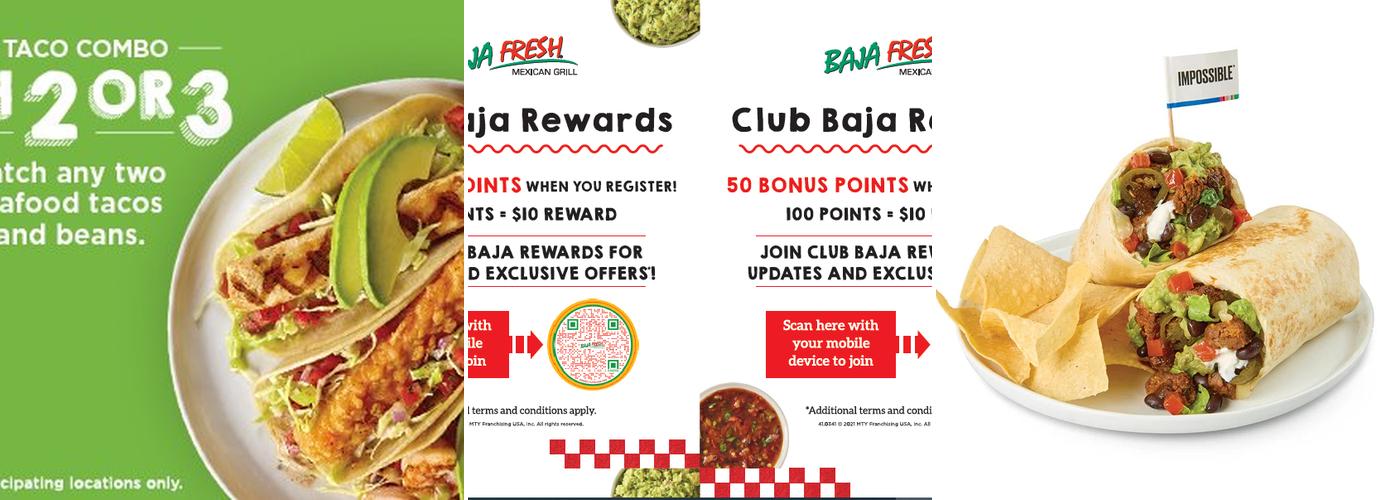 Baja Fresh Menu