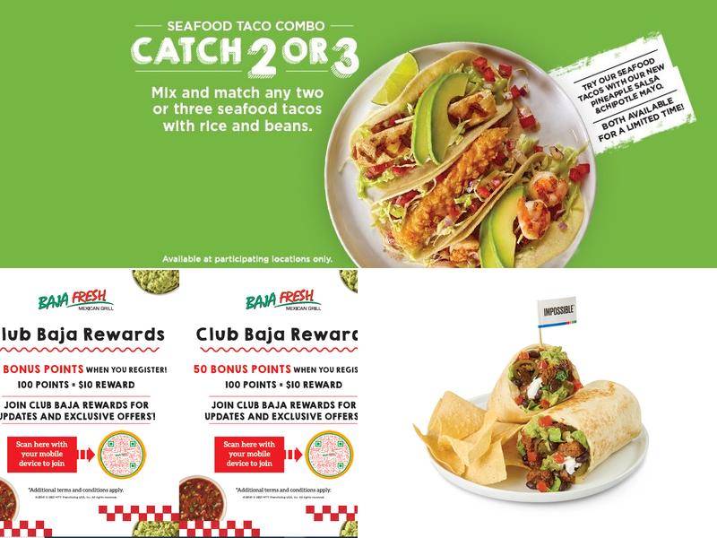 Baja Fresh Menu