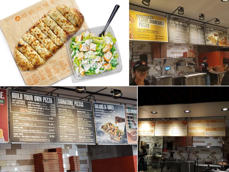 Blaze Pizza Menu