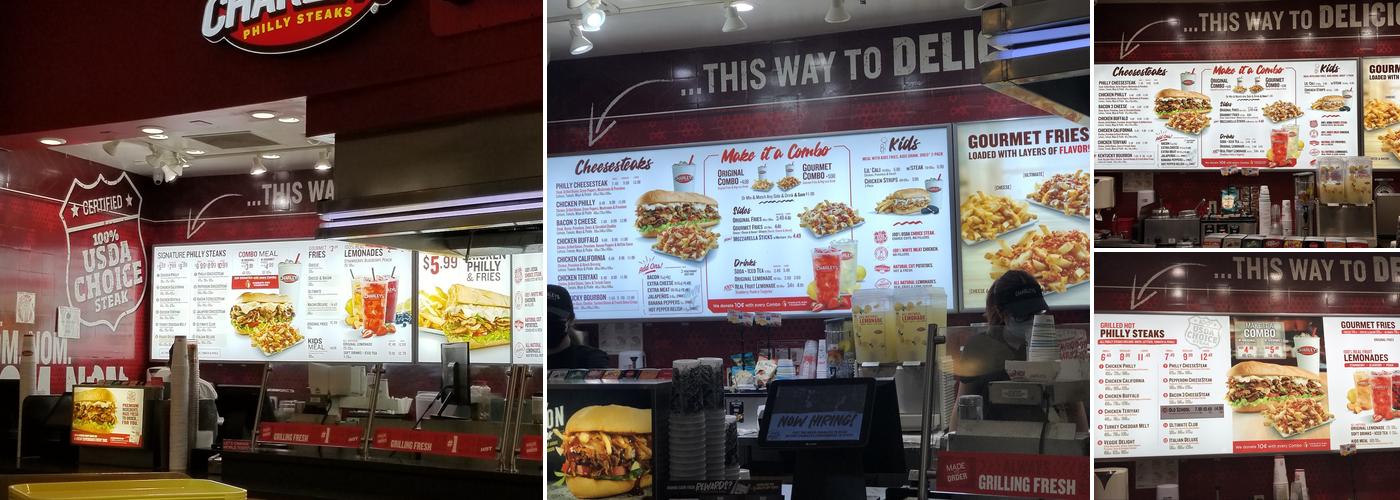 Charleys Cheesesteaks Menu