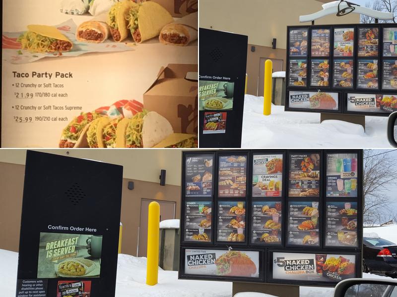 Taco Bell Menu