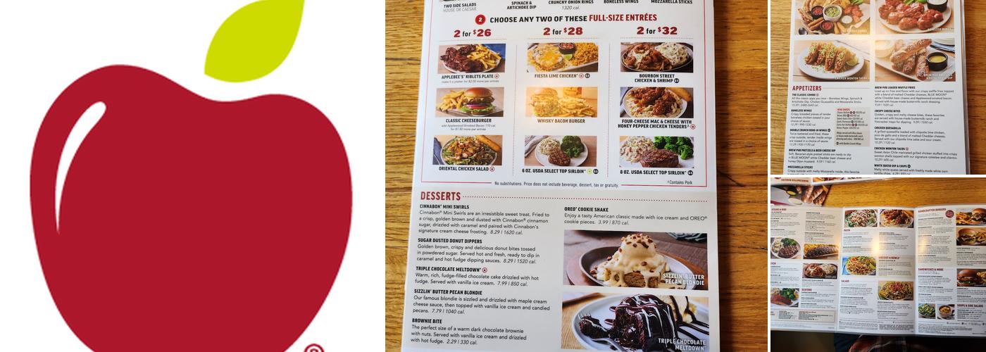 Applebee's Grill + Bar Menu