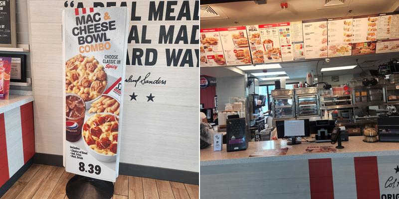 KFC Menu