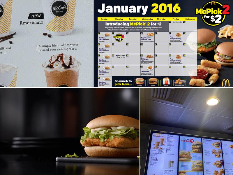 McDonald's Menu
