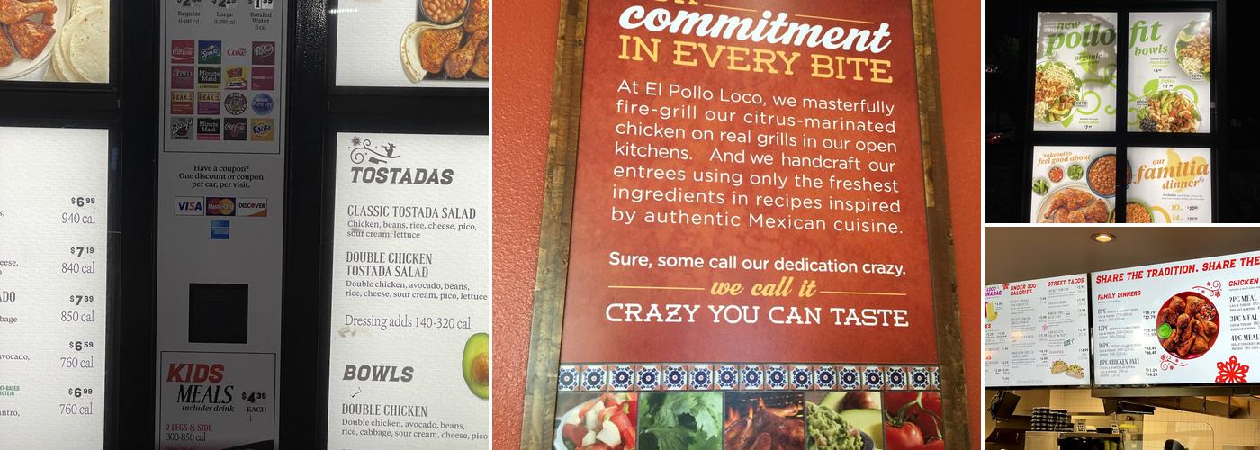 El Pollo Loco Menu