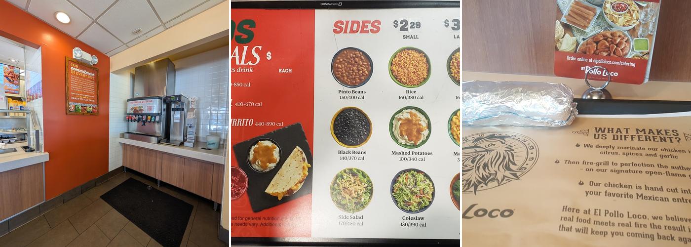 El Pollo Loco Menu