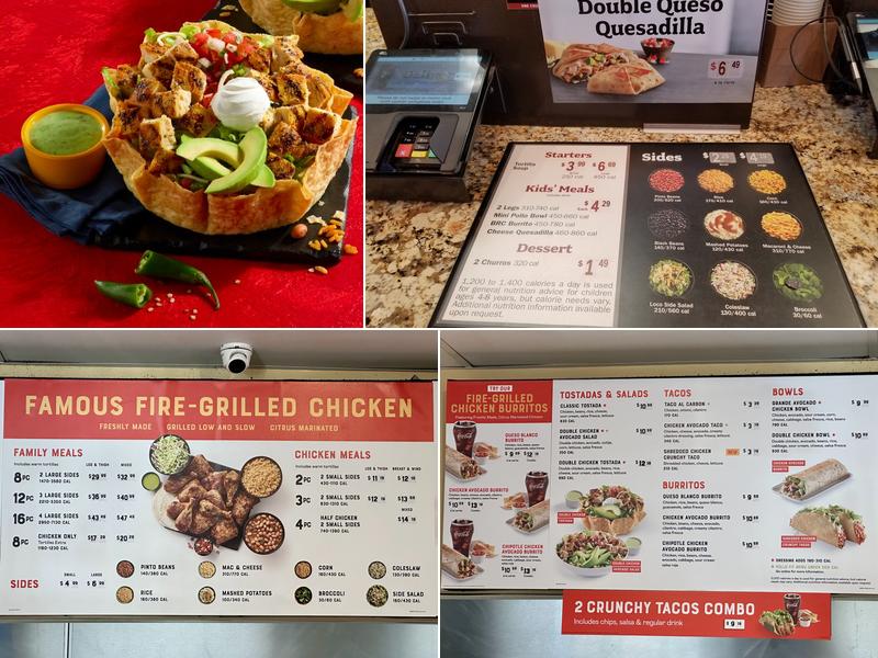 El Pollo Loco Menu