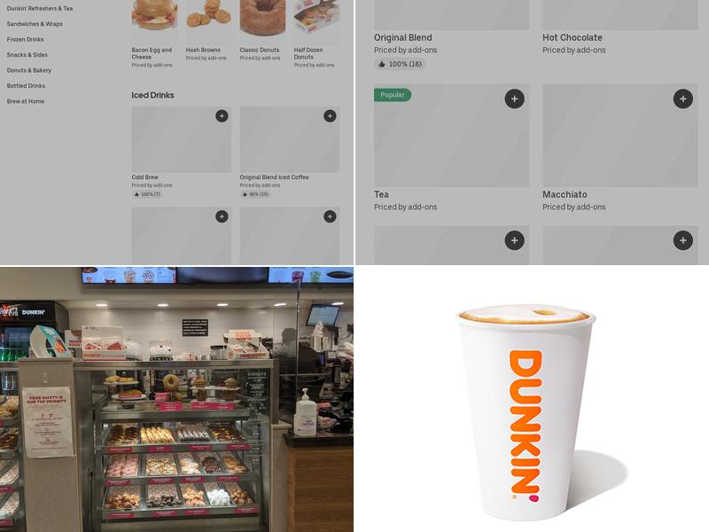 Dunkin' Menu