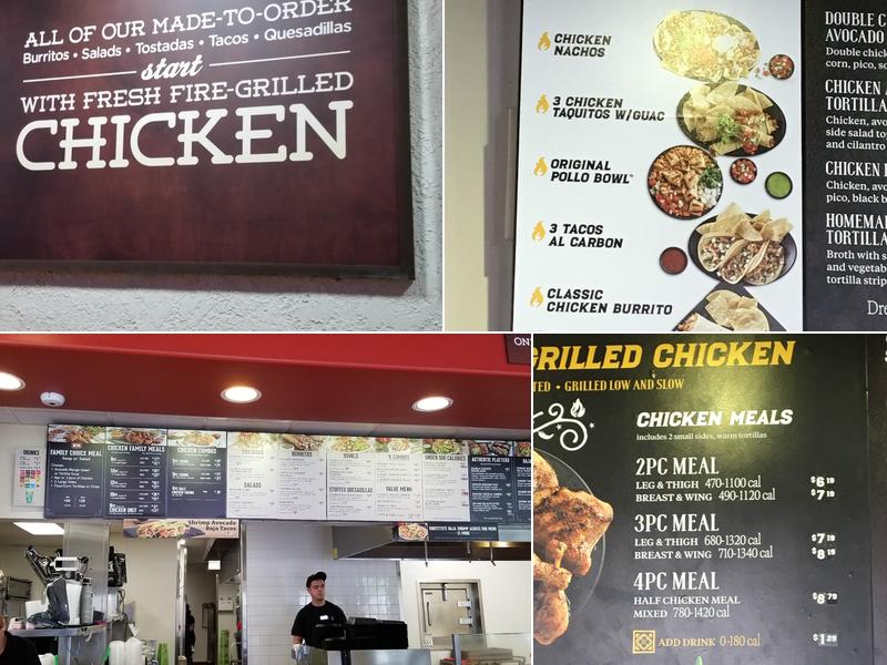 El Pollo Loco Menu