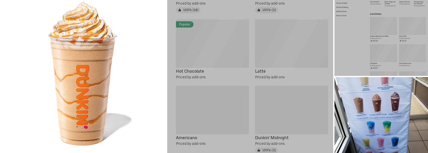 Dunkin' Menu
