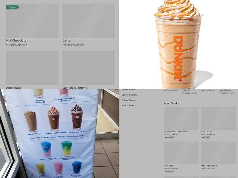 Dunkin' Menu