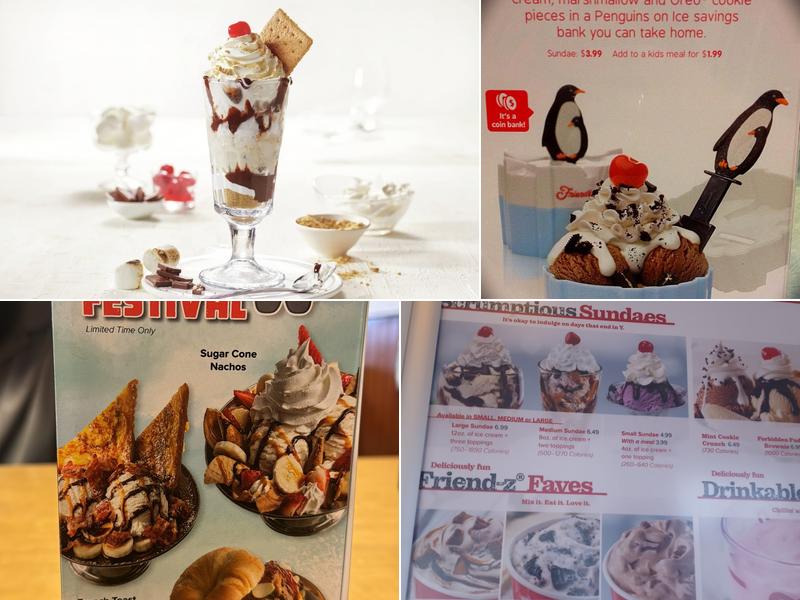 Friendly's Menu