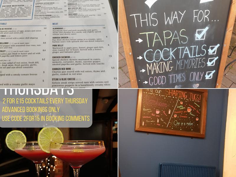 Casa Med Tapas Bar and Restaurant Menu