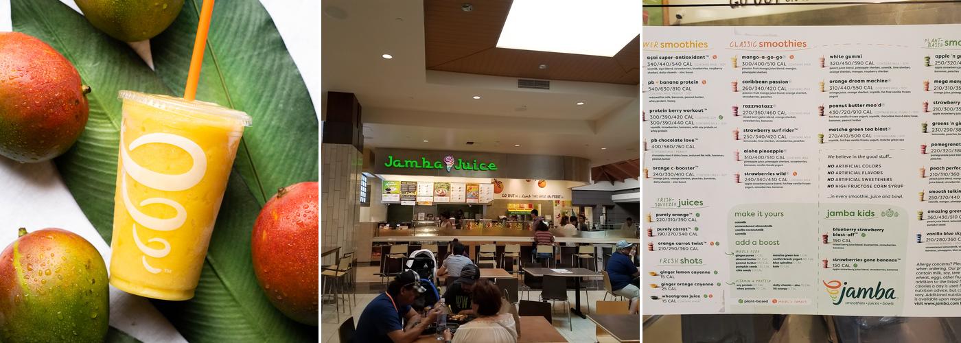 Jamba Menu