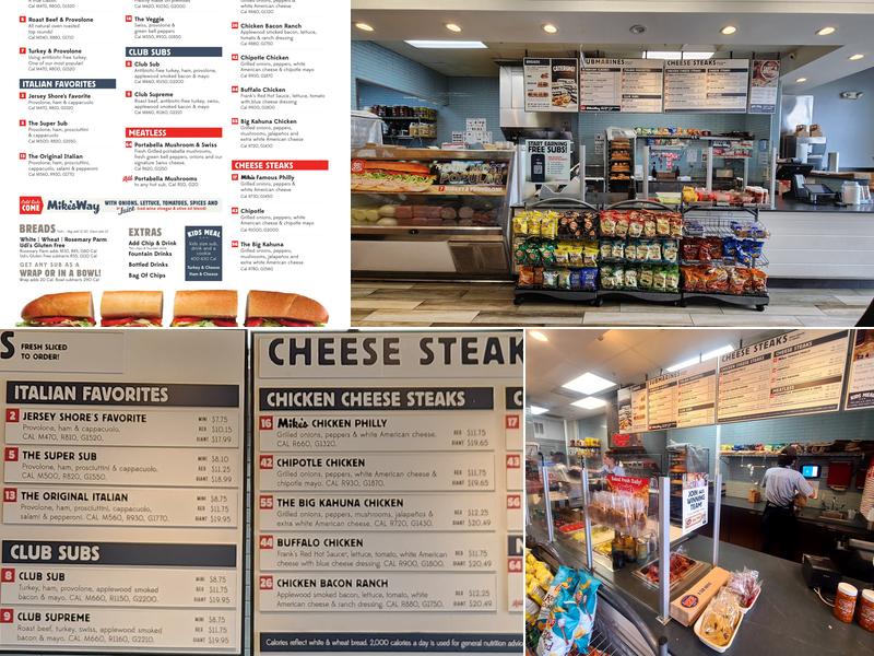 Jersey Mike's Subs Menu