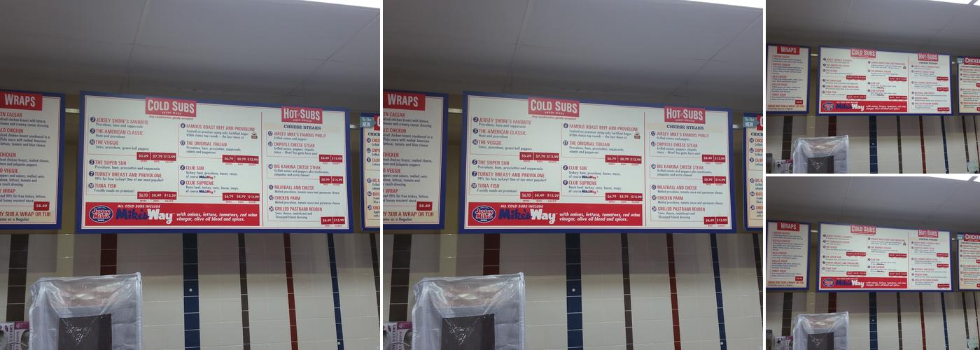 Jersey Mike's Subs Menu